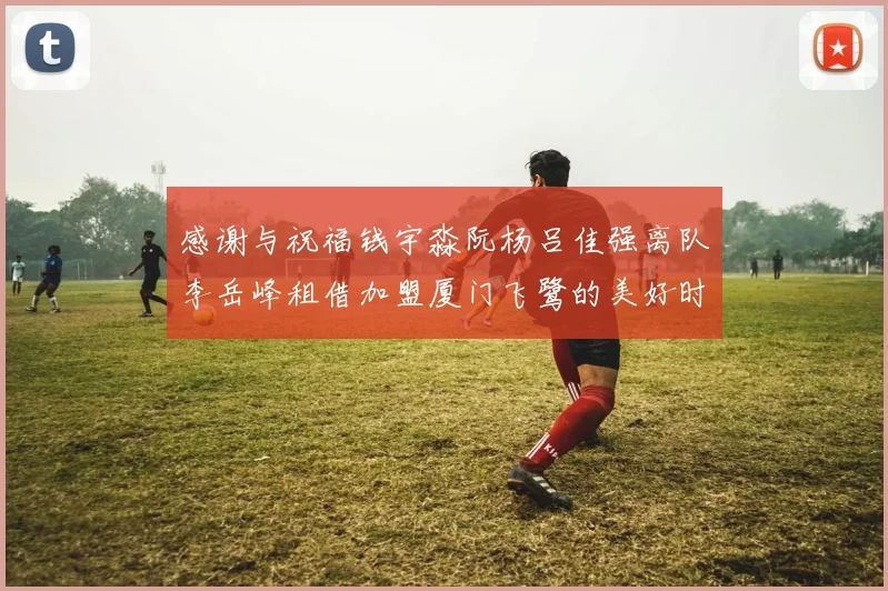 感谢与祝福钱宇淼阮杨吕佳强离队李岳峰租借加盟厦门飞鹭的美好时刻